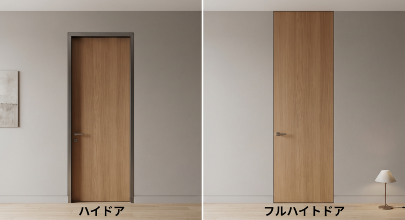 ハイドアとフルハイトドアの違い